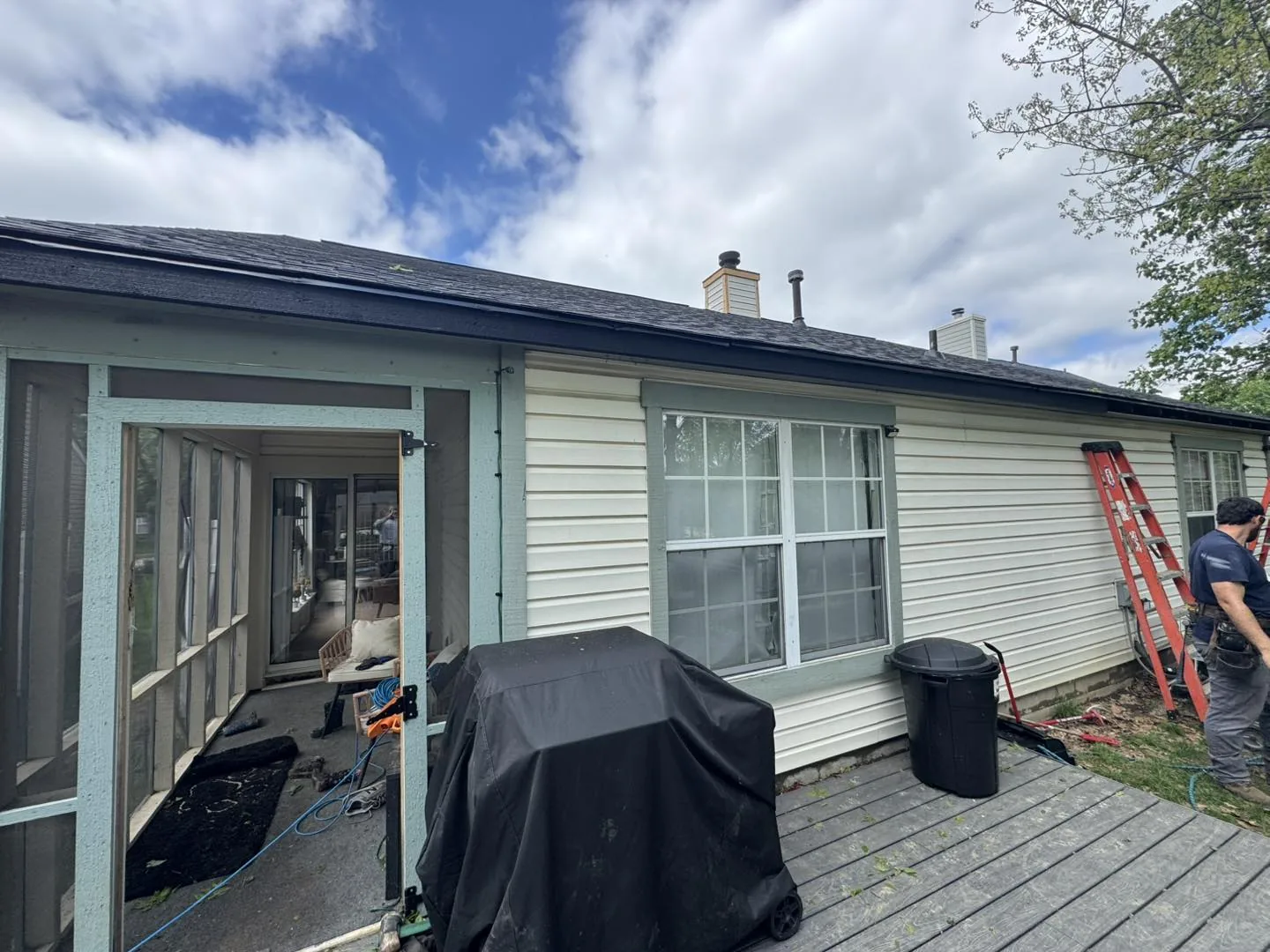 Patio Roofline by Bryant's Seamless Guttering