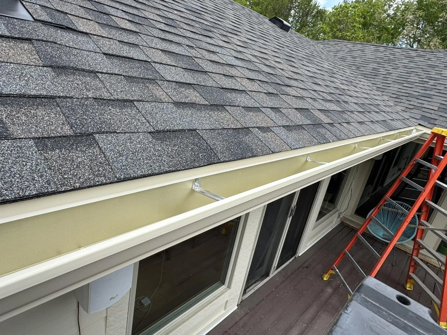 Open Gutter Install by Bryant's Seamless Guttering