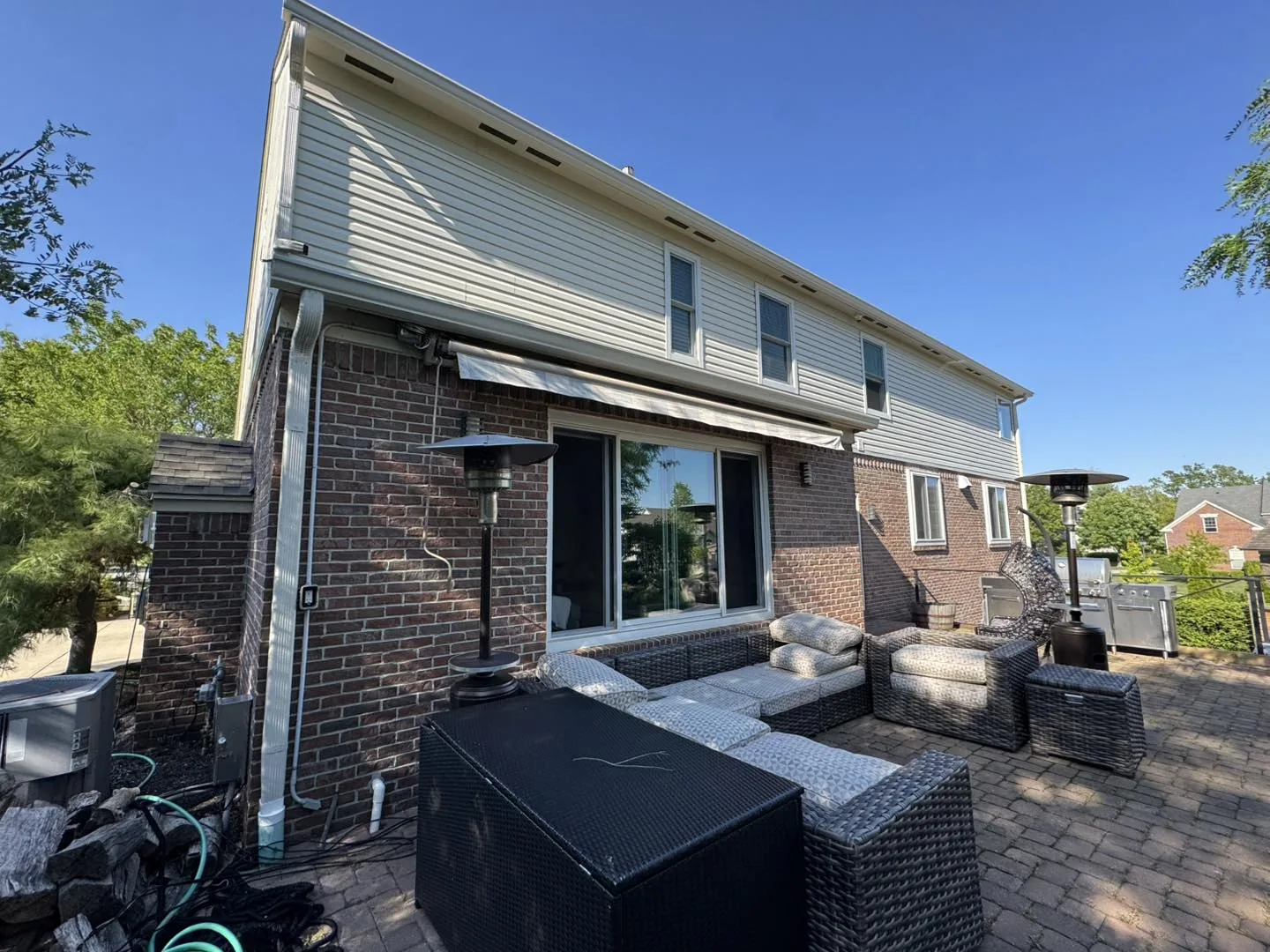 Metal Roof Detail by Bryant's Seamless Guttering