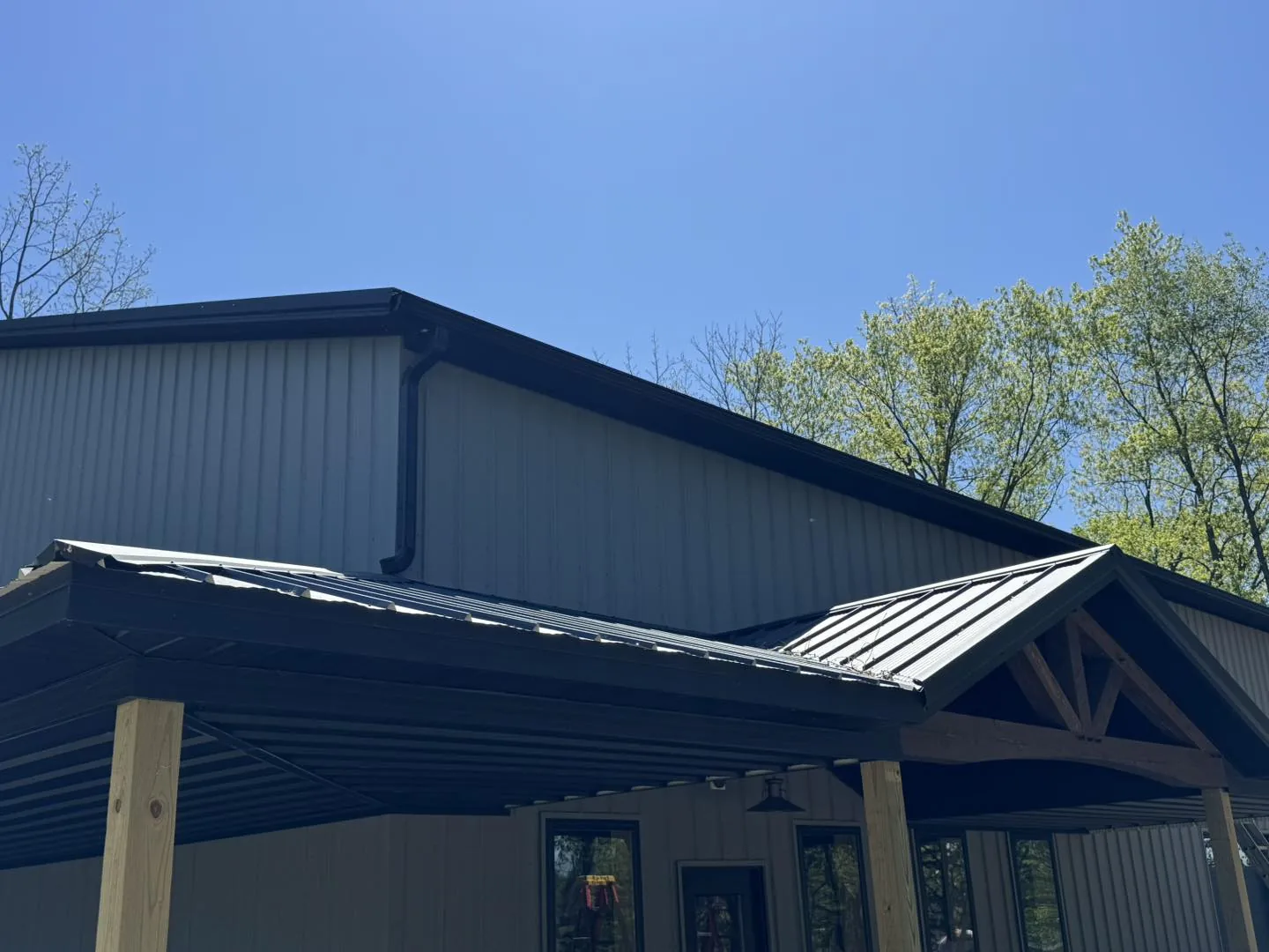 Clear Sky Exterior by Bryant's Seamless Guttering