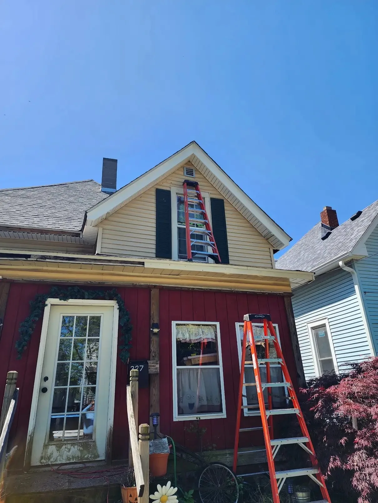 Bryant's Seamless Guttering install progress photo