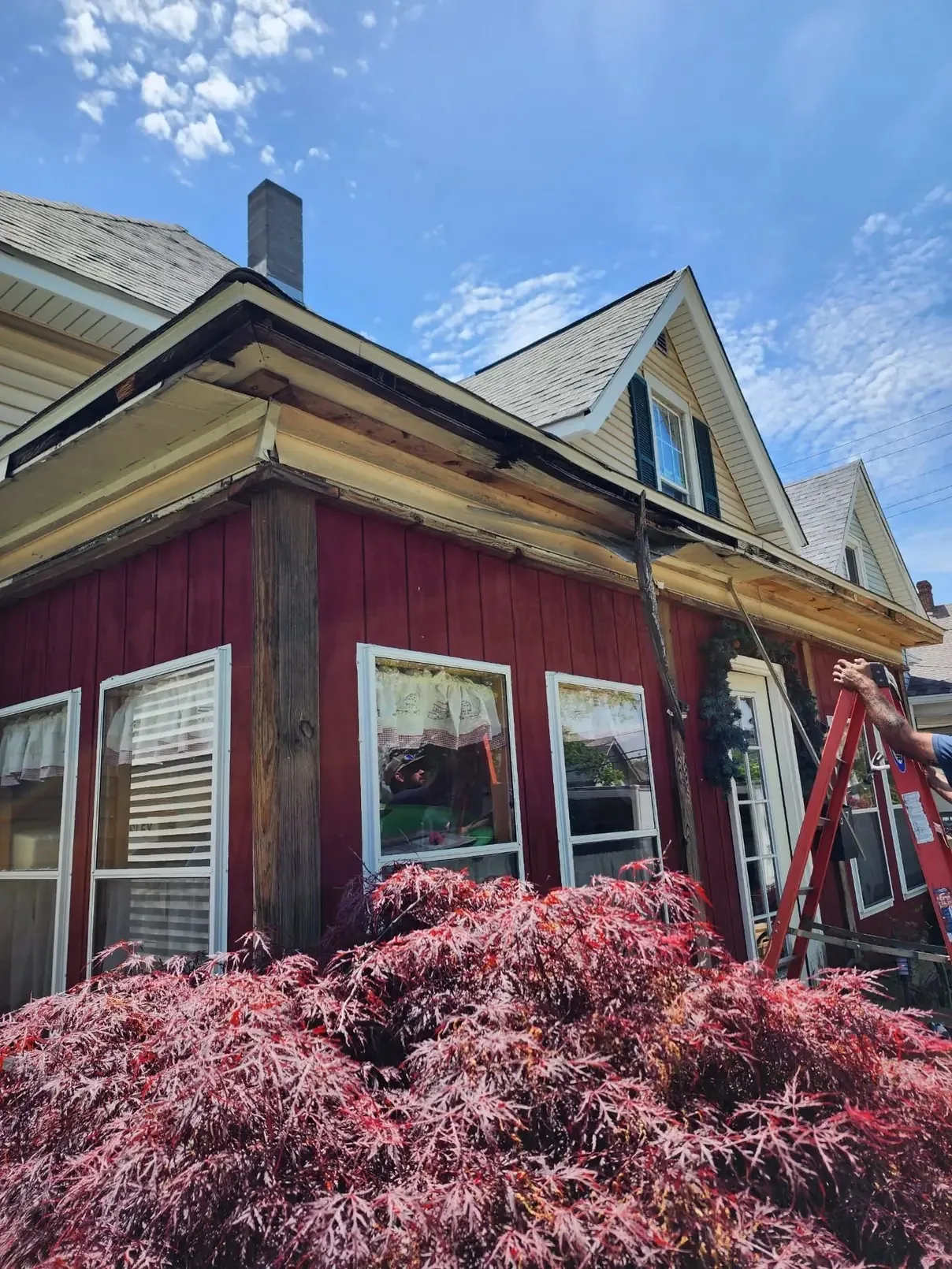 Bryant gutter project photo for Whitestown-area service